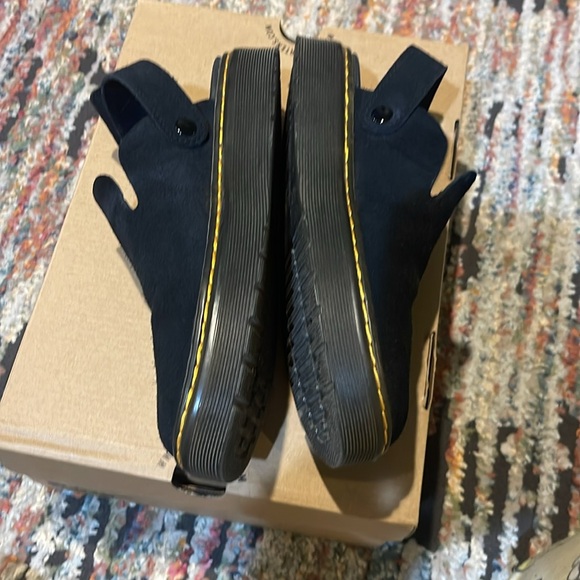 Dr Martens Carlson suede casual sling back mules - Picture 4 of 10